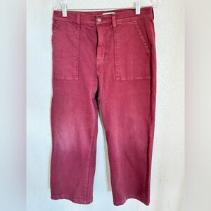 Studio Blue Henna Red Straight Leg Pants